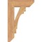 Ekena Millwork Merced Slat Smooth Bracket, Western Red Cedar, 3 1/2"W x 14"D x 22"H BKT04X14X22MRC06SWR - alternate 4